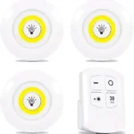 3 Piece LED Light Set with Remote Control