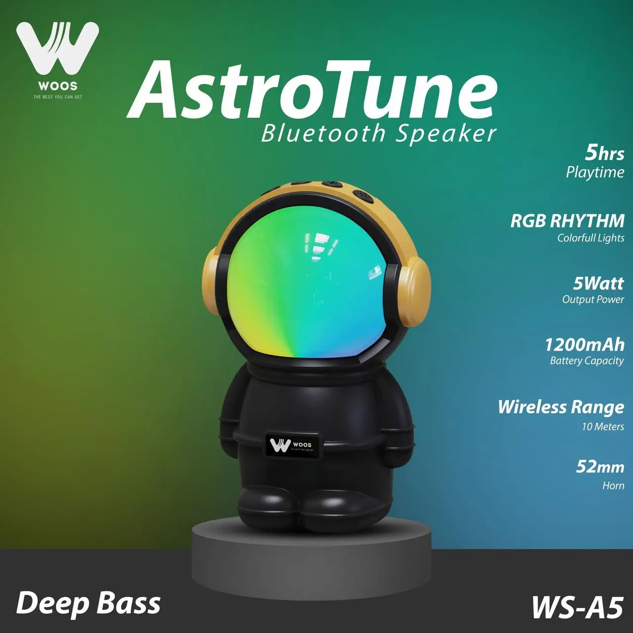 Astronaut-Bluetooth-Speaker.webp Astronaut Bluetooth Speaker - Image 1