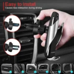 Wireless Automatic Sensor Car Phone Holder - Image 2