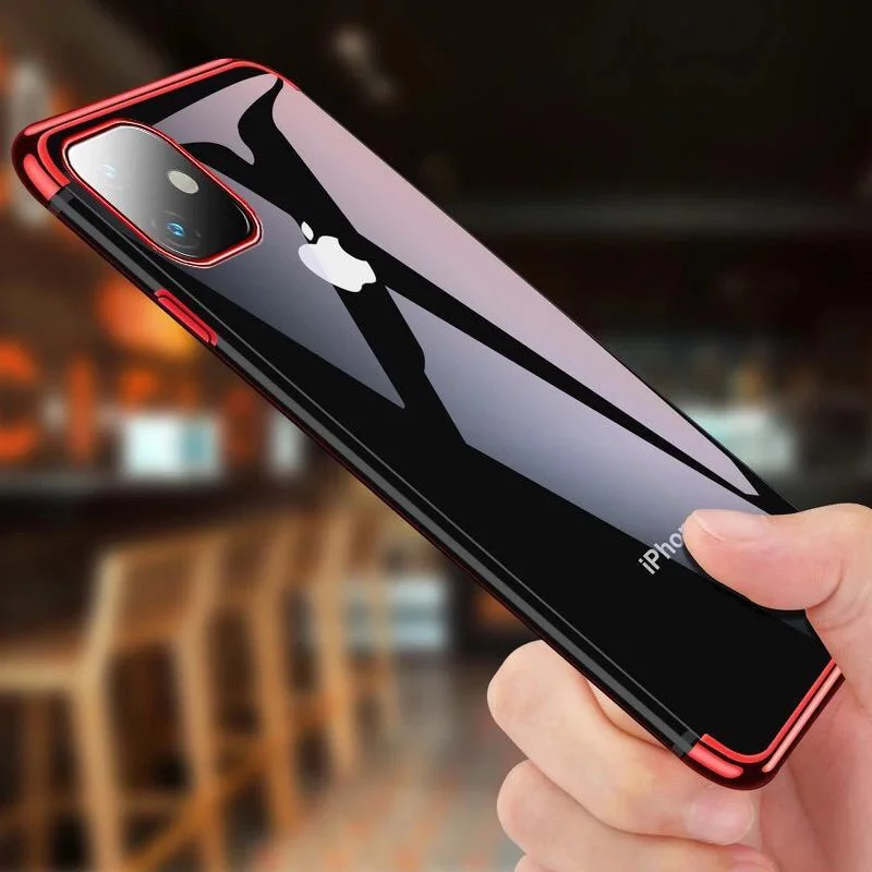 Baseus-Luxury-Plating-PC-Case-For-Thin-Hard-Plastic-Phone-Case.webp Baseus Cover Thin Hard Plastic Phone Case - Image 1
