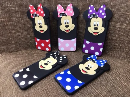 Cute Girlish Mickey Mouse Back Cover Case