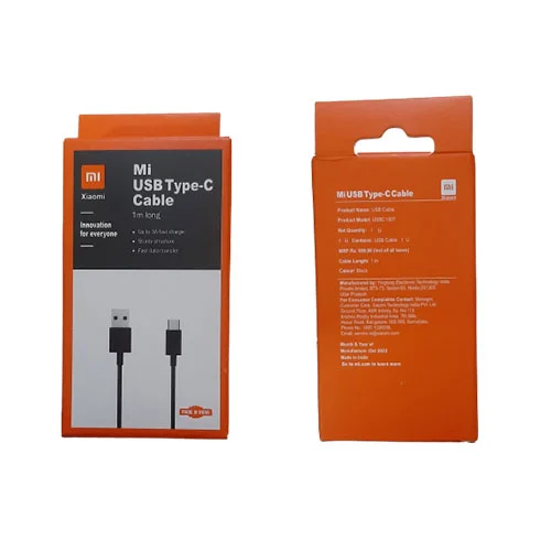 Fast-charging-USB-Type-C-cable.webp Fast charging USB Type C cable | Mi Charging Cable - Image 1