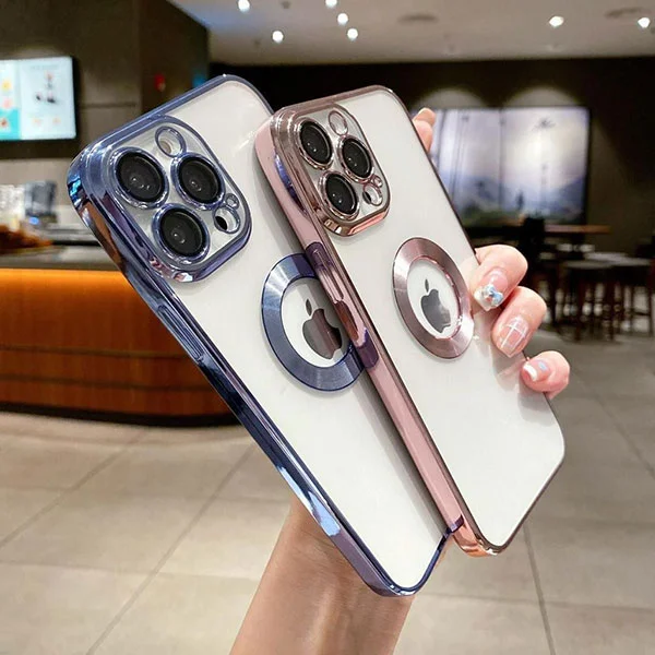 Luxury-Electroplating-TPU-Case-CD-Pattern.webp Luxury Electroplating TPU Case CD Pattern - Image 1