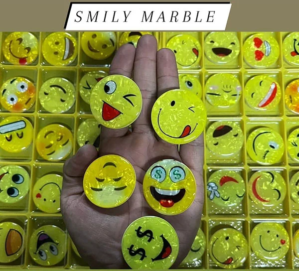 Smiley-Marble-Popsocket.webp Smiley Marble Popsocket – Enhance Your Grip and Style - Image 1