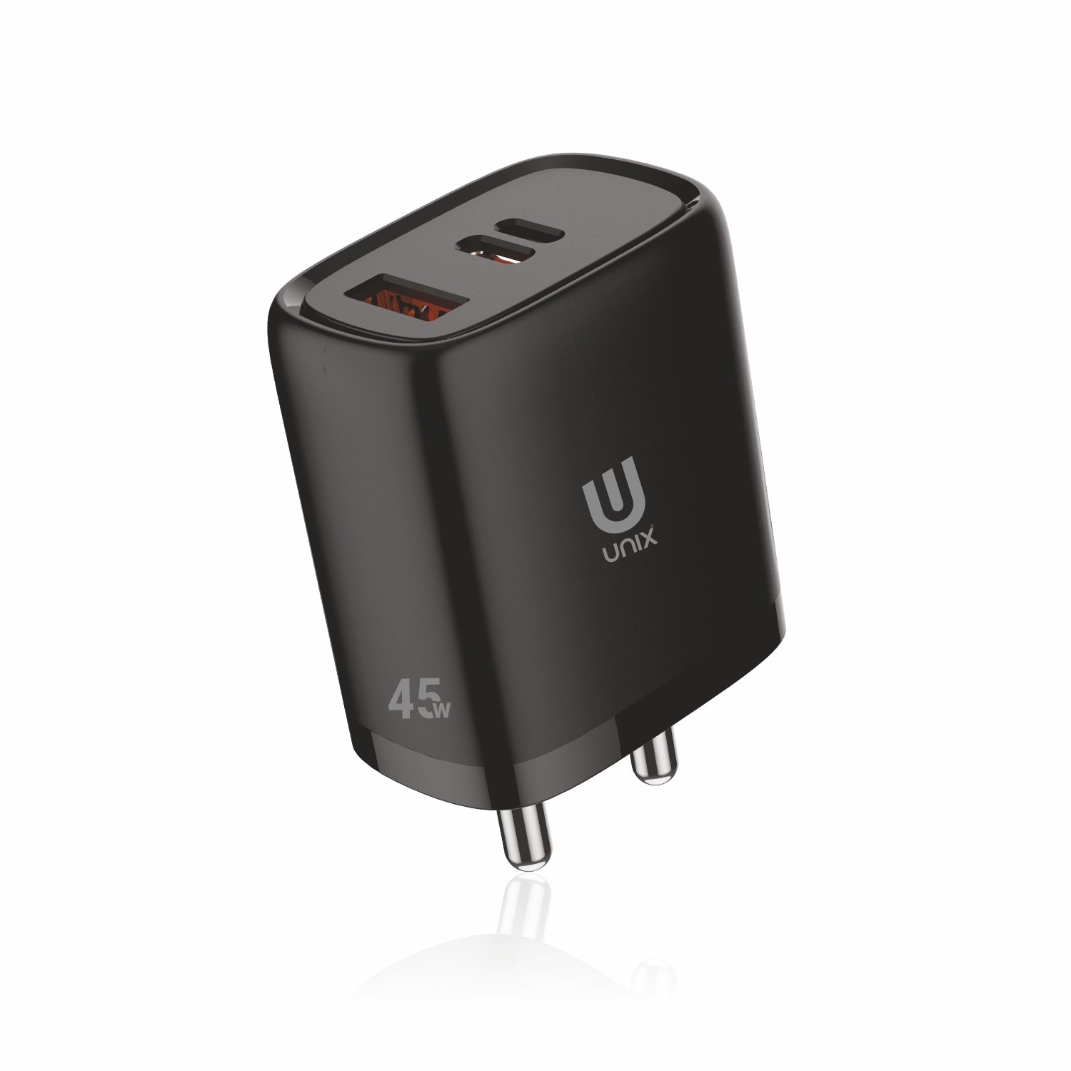 UX-229_0.jpg UNIX UX-229 45W GaN Dual Port Wall Charger - Image 1