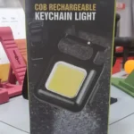 Cob Rechargeable keychain Light