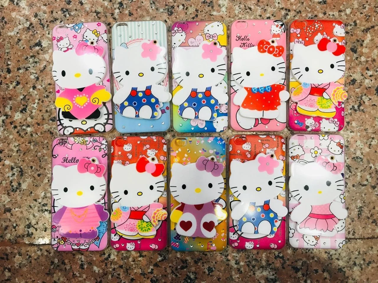 hello-kitty.webp Mirror Kitty Phone Cover for Girls - Image 1